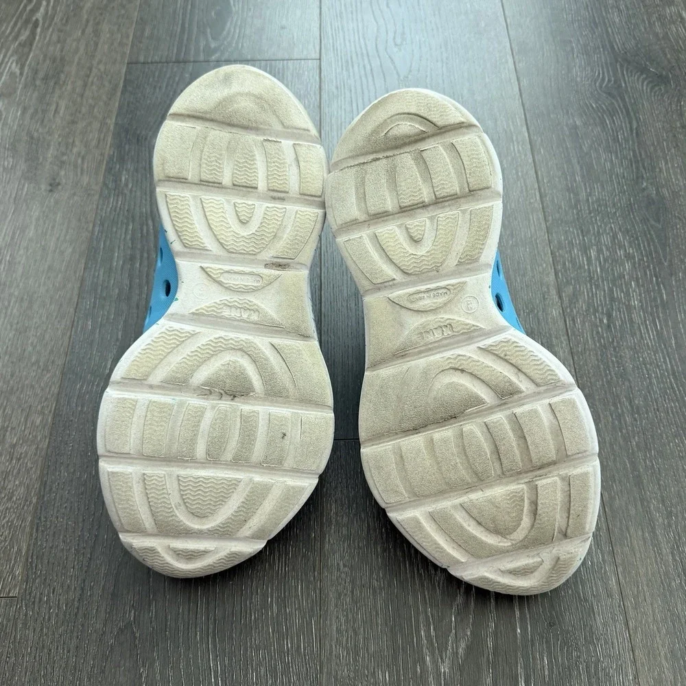 Kane Footwear Revive Recovery Shoes Mens 12 Cushion Slip On Comfort Aqua
